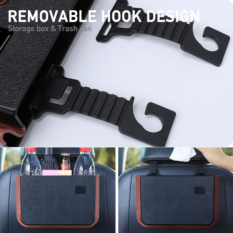 Foldable Back Seat Drink Phone Holder