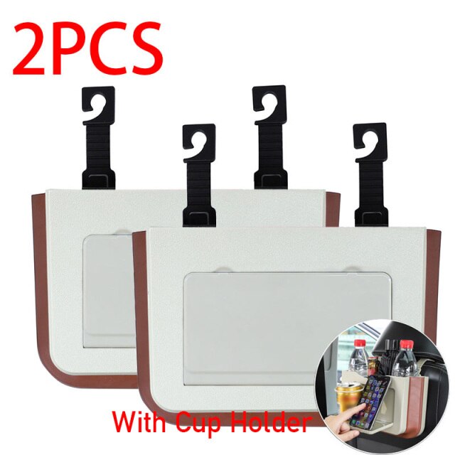 Foldable Back Seat Drink Phone Holder - Image 12