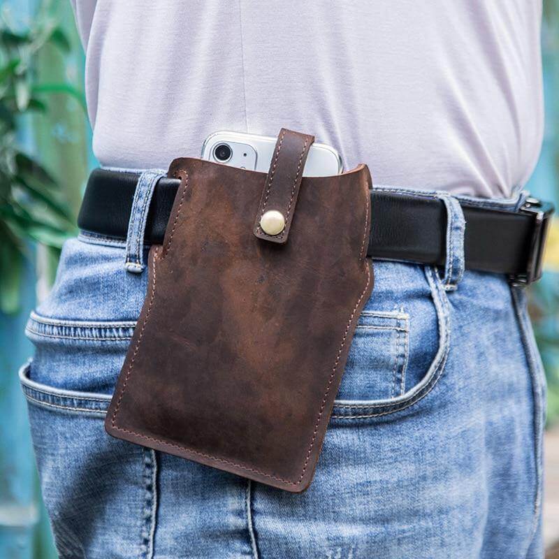 Leather iPhone Belt Case