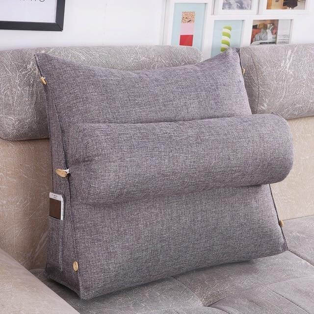 Comfort Soft Bed Triangular Backrest Pillow - Image 12