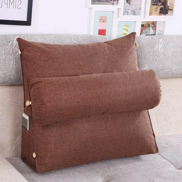 Comfort Soft Bed Triangular Backrest Pillow - Image 1