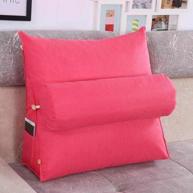 Comfort Soft Bed Triangular Backrest Pillow - Image 19