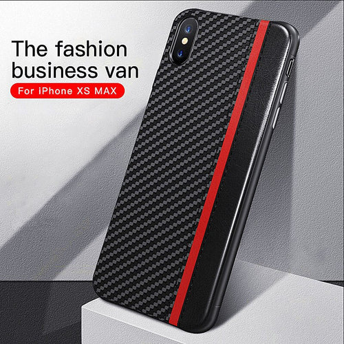 Leather Fiber iPhone Case - Image 0
