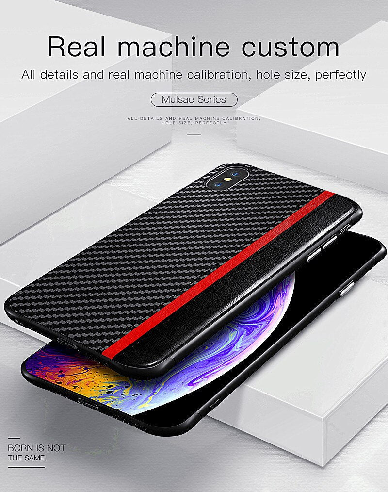 Leather Fiber iPhone Case - Image 4
