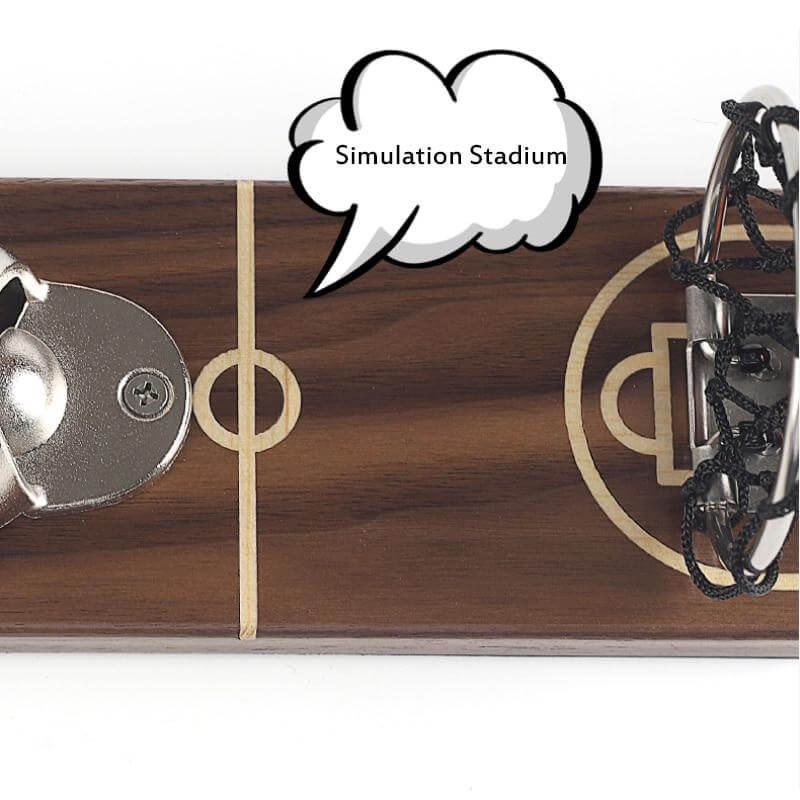 Basketball Wall Mounted Bottle Opener - Image 8