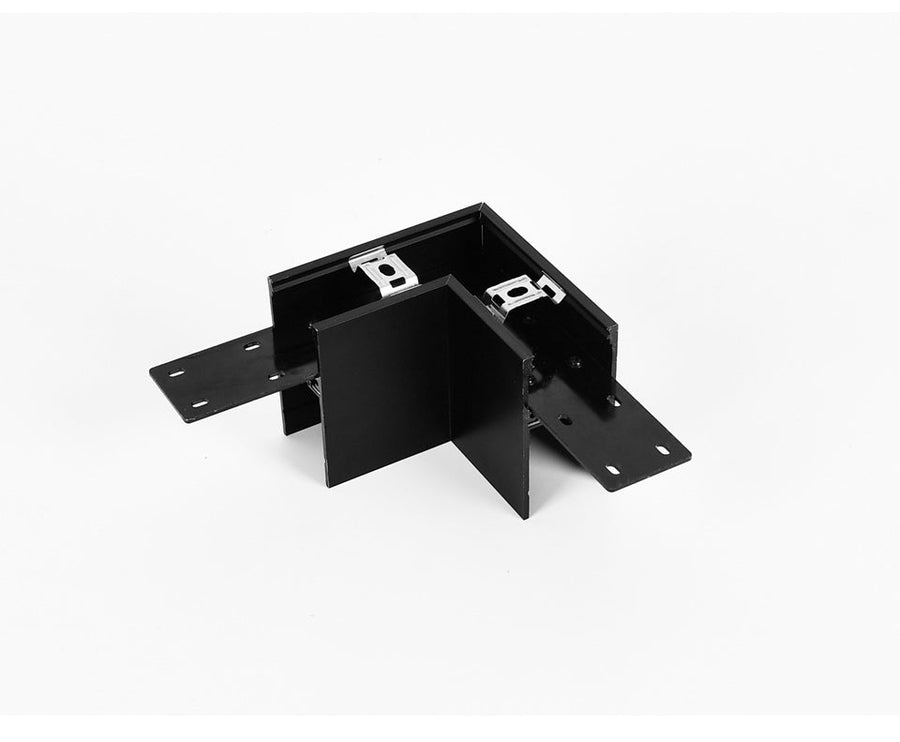 Wall-Mounted Black Continuous Magnetic Track System Light - Image 25