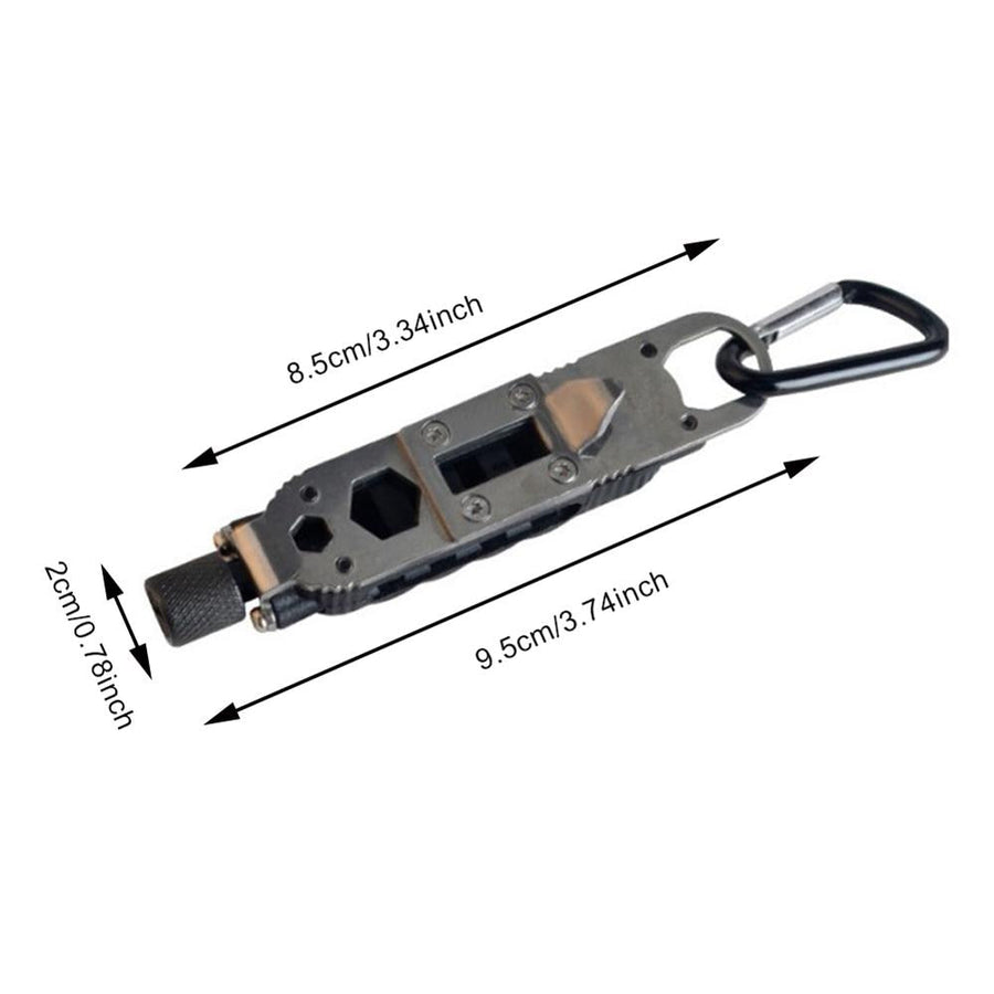 Mini Multifunctional Keychain Survival Camping Tool - Image 6