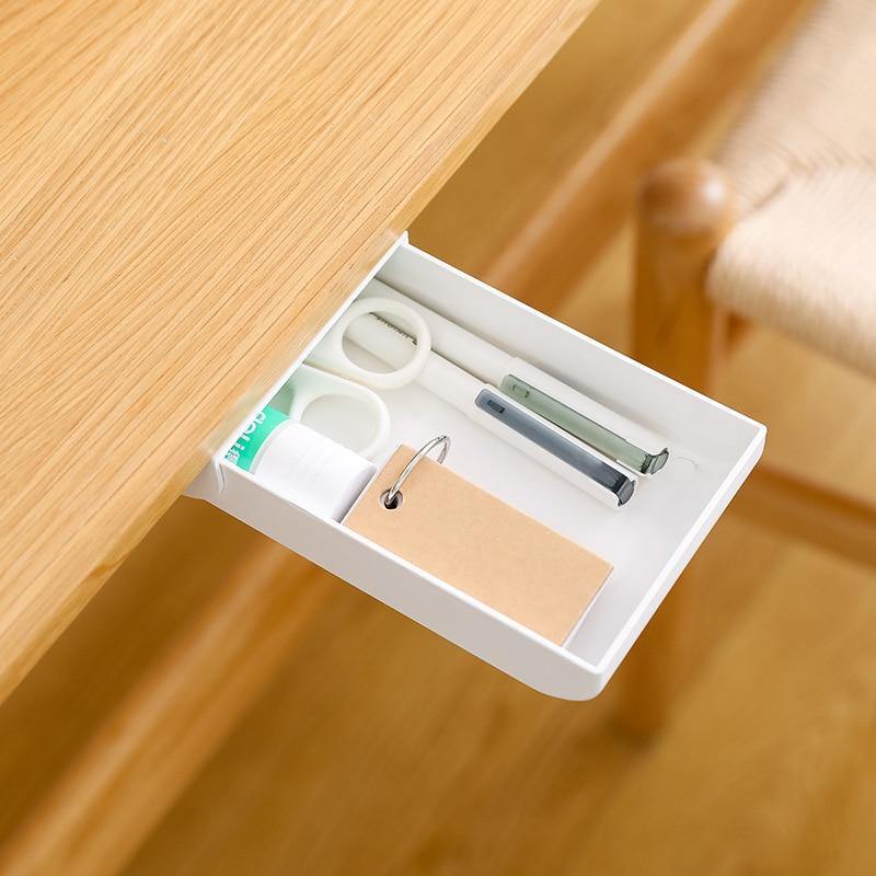 Hidden Under Desk Organizer - MaviGadget