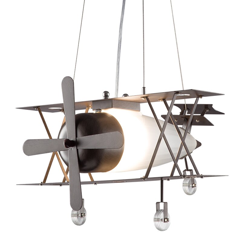 Vintage Airplane Creative Pendant Lamp