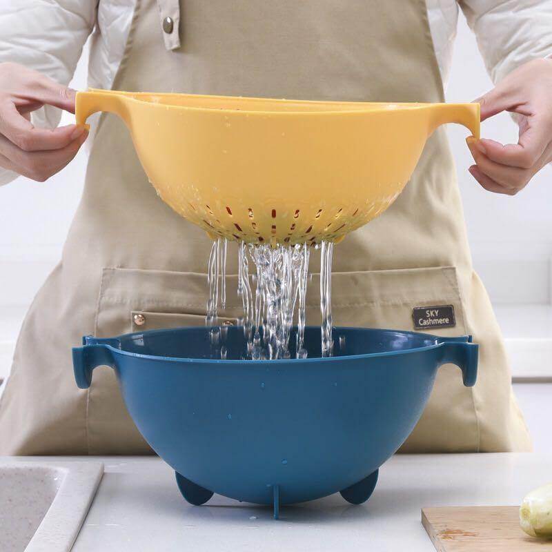 Pastel Double Drain Basket Bowl - Image 8