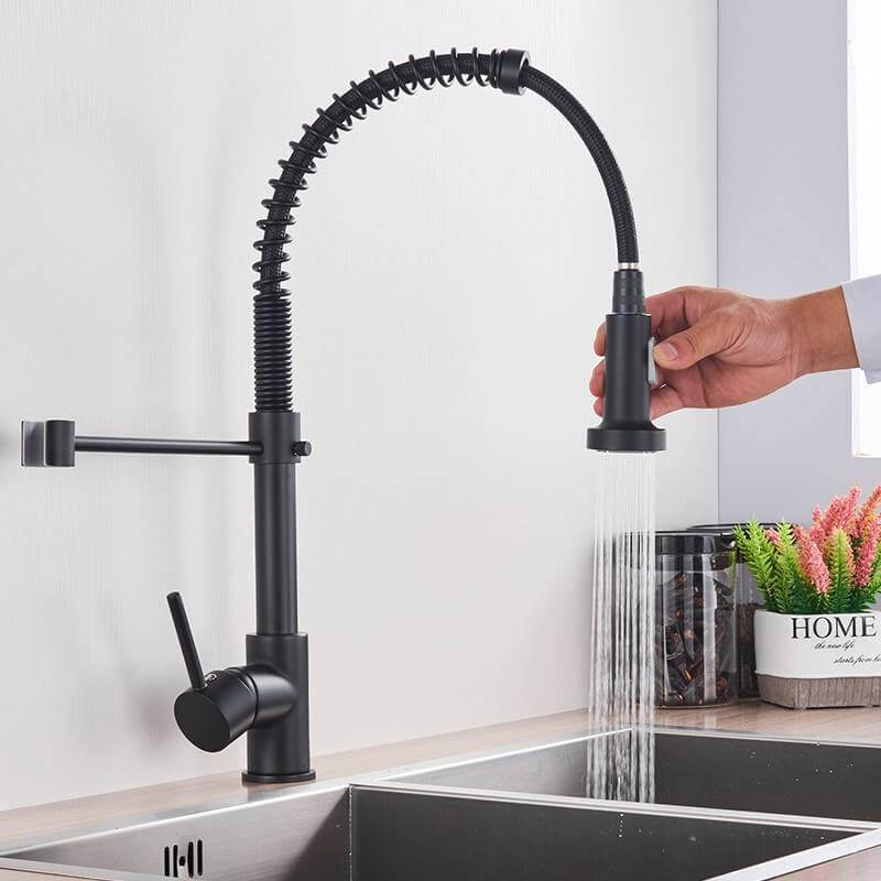 360 Degree Rotation Stream Sprayer Kitchen Faucet