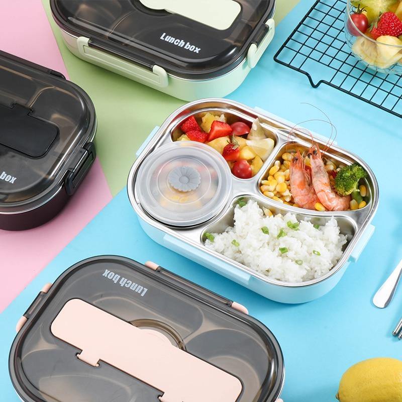 Stainless Steel Leak-Proof Lunch Box Container