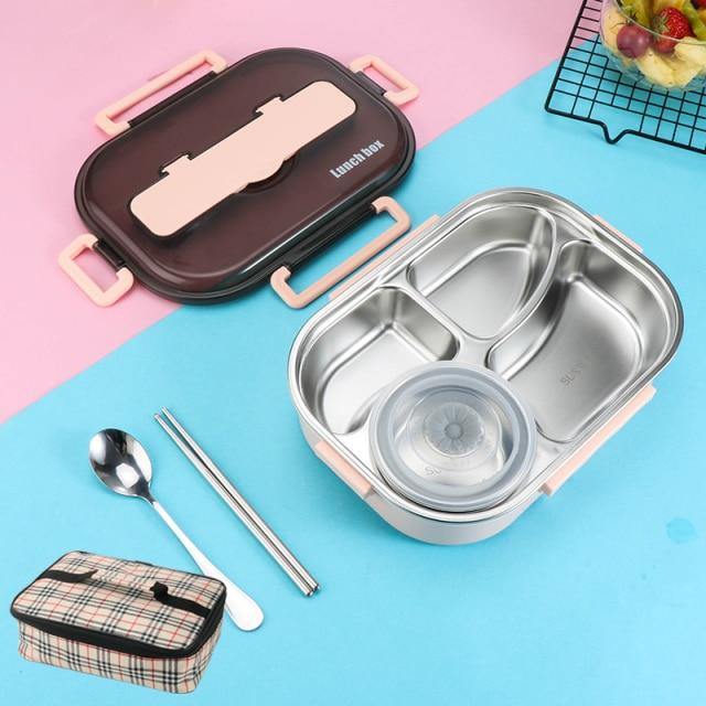 Stainless Steel Leak-Proof Lunch Box Container