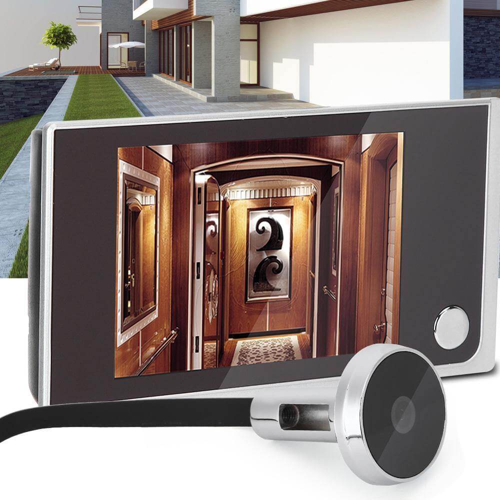 120 Degree Digital Video Doorbell Peephole Viewer