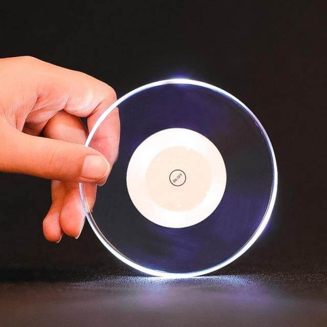 Acrylic Ultra-Thin LED Coaster