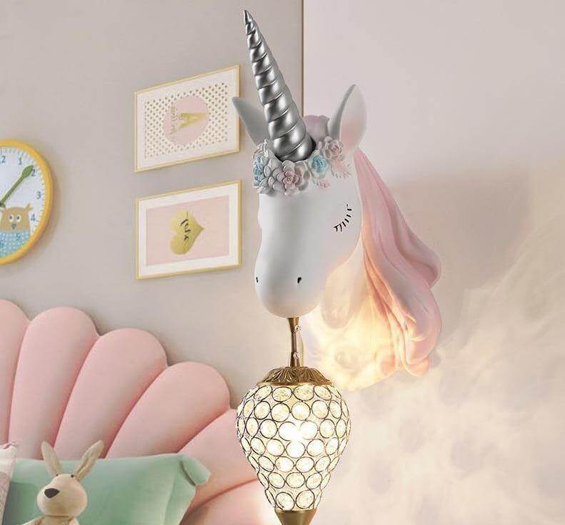 Lovely Unicorn Led Wall Lamp - Image 0