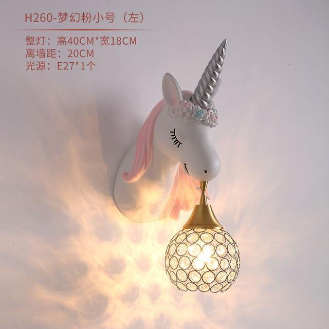 Lovely Unicorn Led Wall Lamp