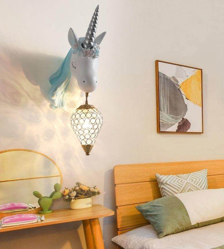 Lovely Unicorn Led Wall Lamp