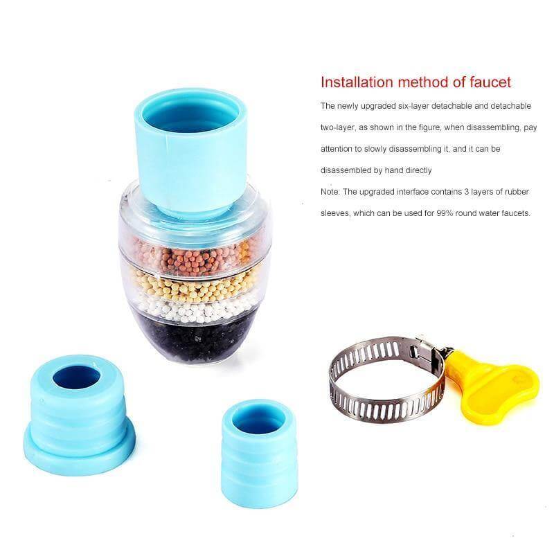 Six-Layer Stone Filtration Faucet Purifier Filter