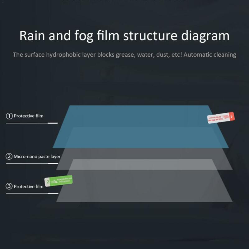 Waterproof Car Side Anti-Fog Mirror Film - Image 2