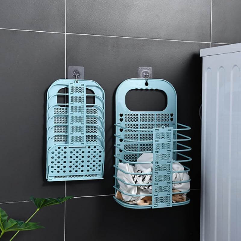 Foldable Dirty Wall Laundry Basket - Image 2