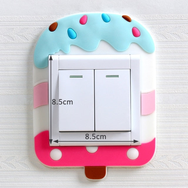3D Luminous Cartoon Animal Switch Cover Stickers - Image 10