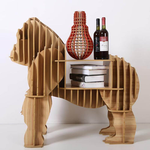 39'' King Kong Luxury Wooden Side Table Home Decor - Image 0