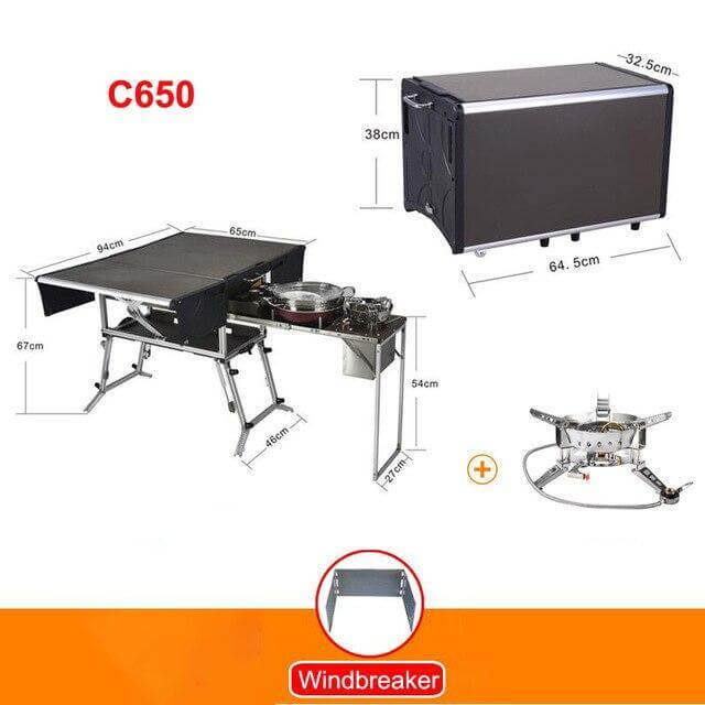Outdoor Foldable Mobile Kitchen - Image 23