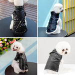 Cool Cute Leather Pet Jacket