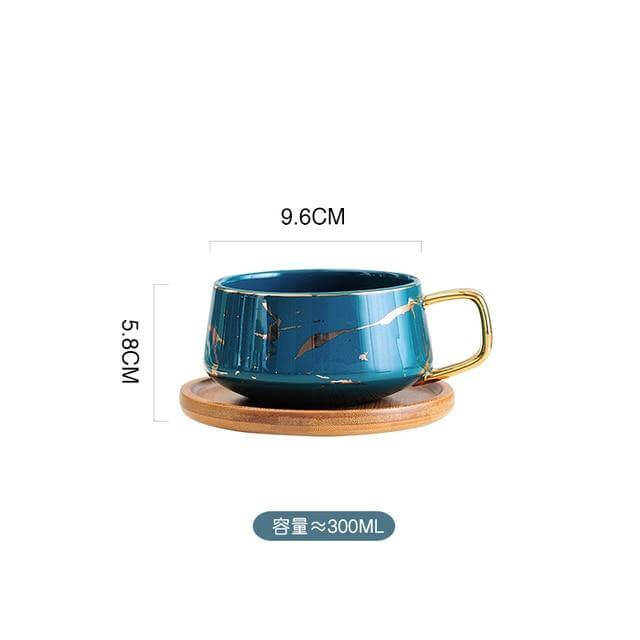Elegant Nordic Marble Ceramic Coffee Mugs - Image 6