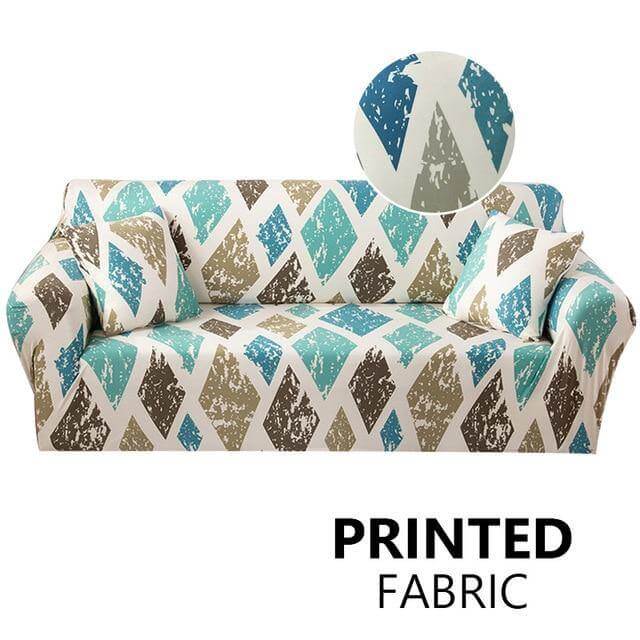 Modern Printed Elastic Sofa Cover - Image 8