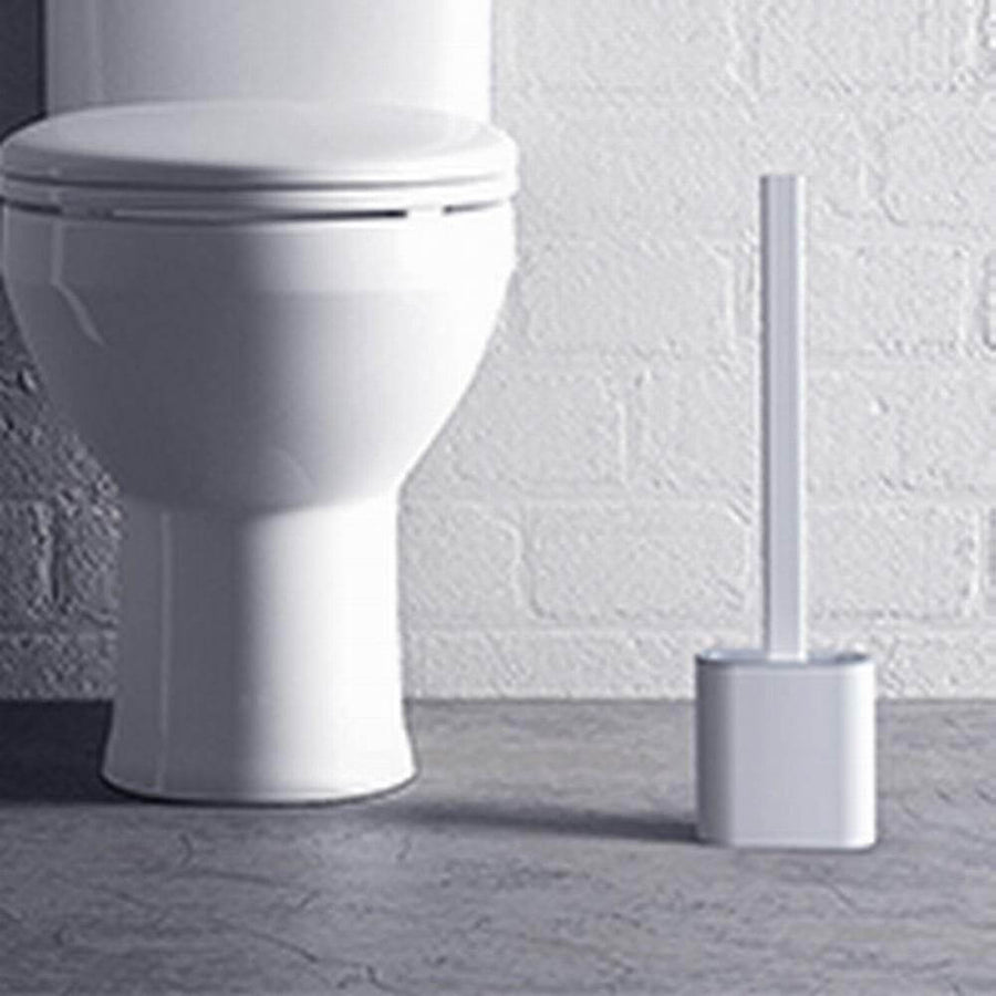 Wall Mounted Spotless Silicone Toilet Brush With Holder - Image 7