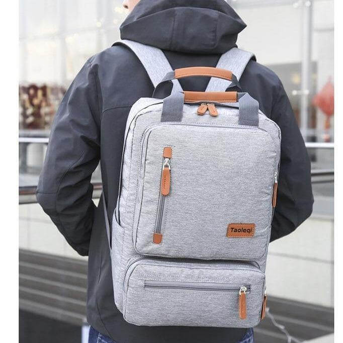 Casual Oxford High Capacity Business Anti-Theft Backpack - Image 1