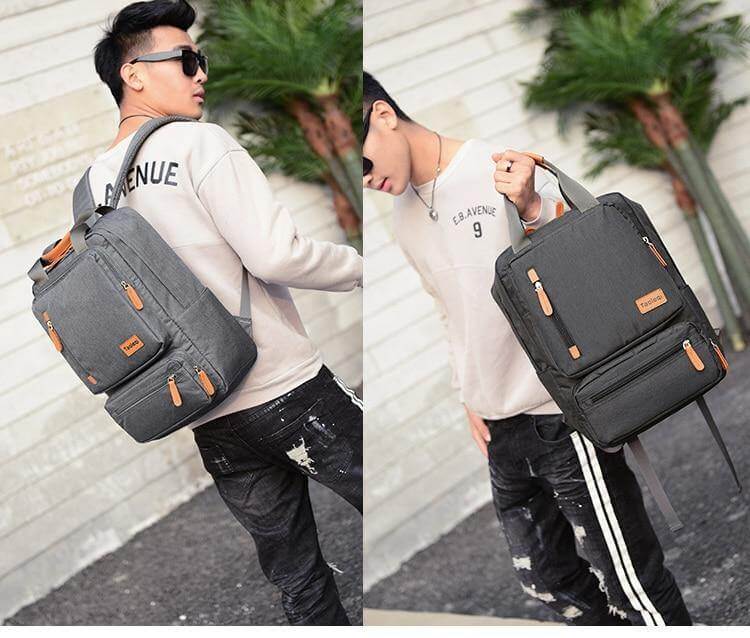 Casual Oxford High Capacity Business Anti-Theft Backpack - Image 22