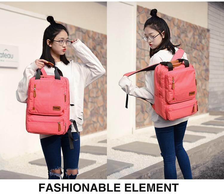 Casual Oxford High Capacity Business Anti-Theft Backpack - Image 23