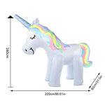 Gigantic Inflatable Unicorn Water Spray Summer Toy - MaviGadget