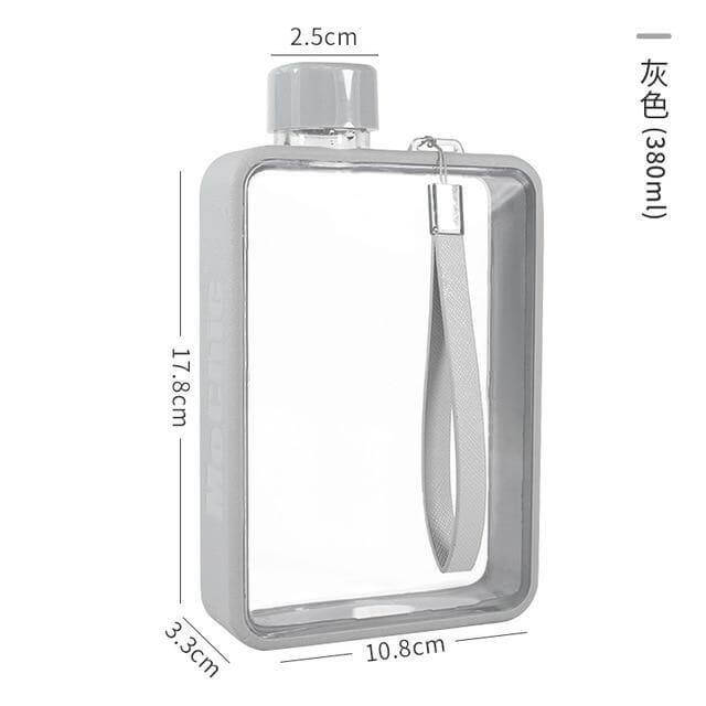 Rectangular Flat Transparent Leak-proof Thermos - MaviGadget