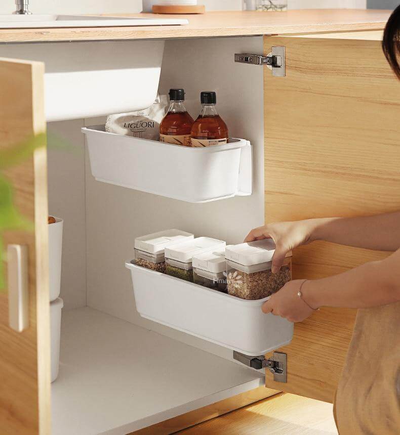 Wall Mounted Shelf Storage Drawer