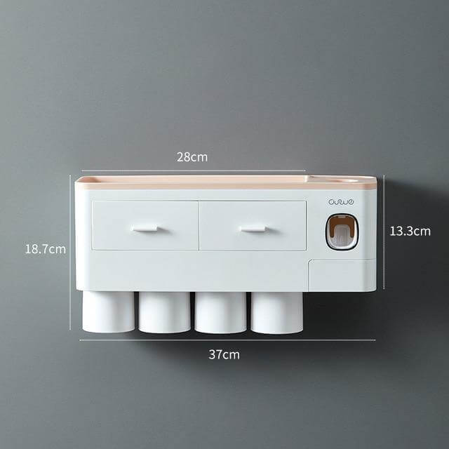 Wall-Mounted Magnetic Bathroom Organizer - Image 8