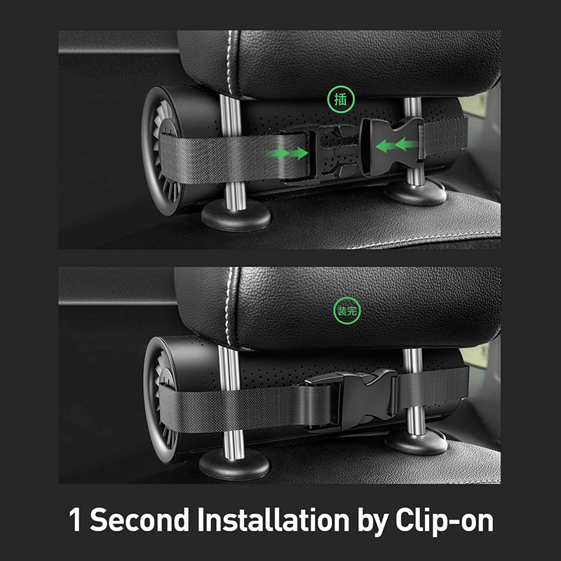 Car Back Seat Portable Ionizer Humidifier - Image 1