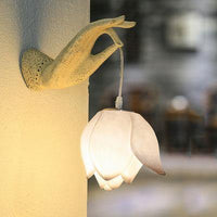 Modern Creative Chinese Lotus Wall Lamp