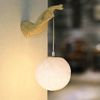 Modern Creative Chinese Lotus Wall Lamp