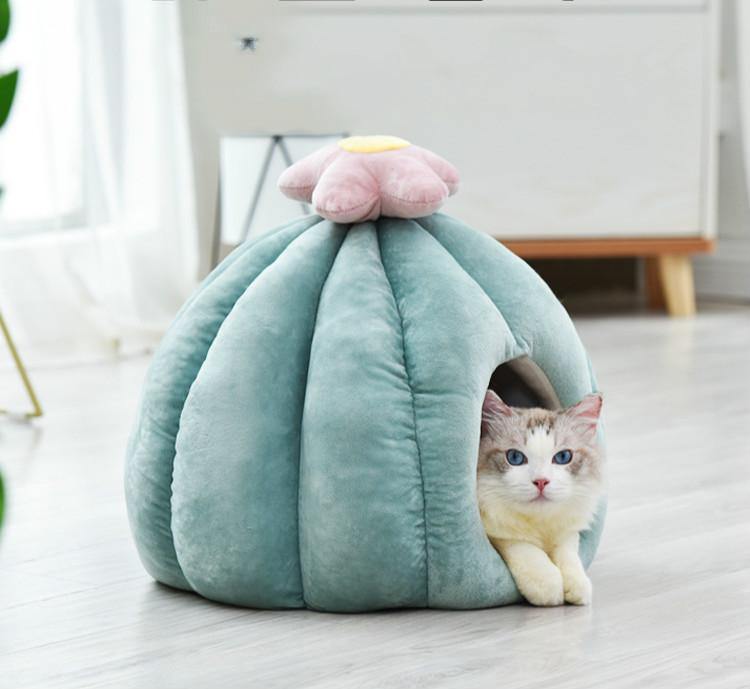 Cactus Shape Cat Bed