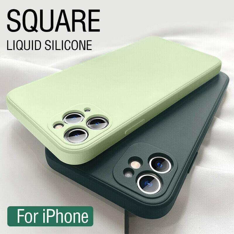 Square Pastel Silicone iPhone Case - Image 10