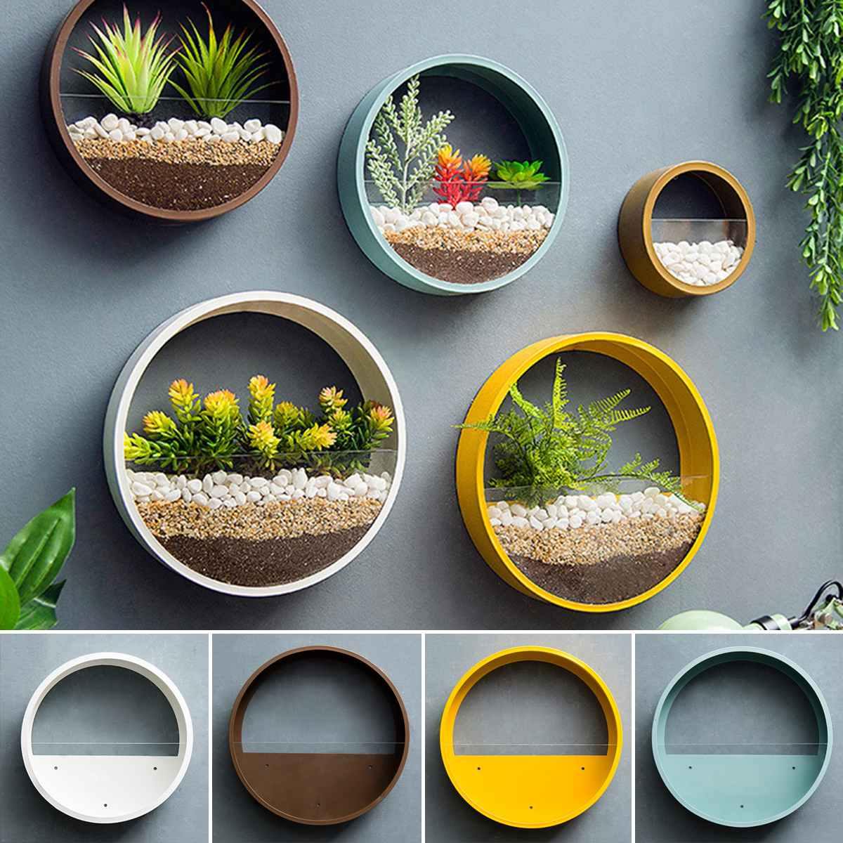 Modern Style Nature Wall Vases - MaviGadget