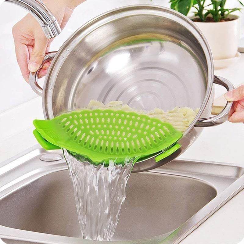 Silicone Pot Side Drainer - Image 5