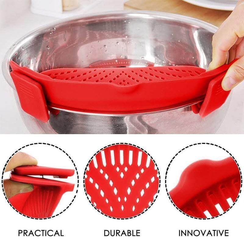 Silicone Pot Side Drainer - Image 9