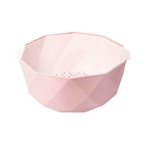 Elegant Double Layer Drain Basket With Strainer Bowl