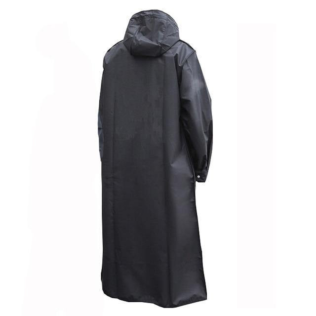 Hooded Elegant Thick Unisex Raincoat - Image 6