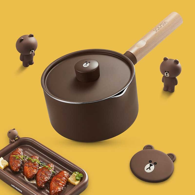Mini Cartoon Non-Stick Cooking Pots - Image 3